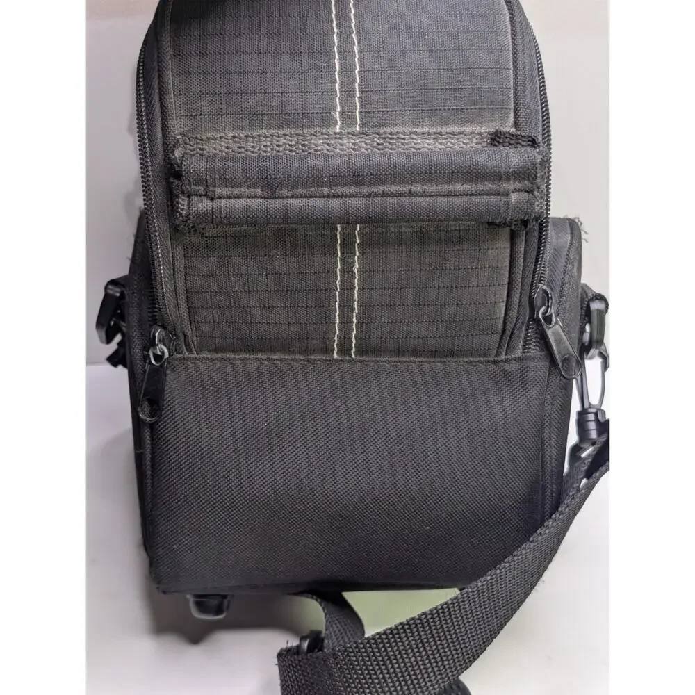 Courier Camera Bag Padded Shoulder Case BlackAdjustable Divider Strap Compact